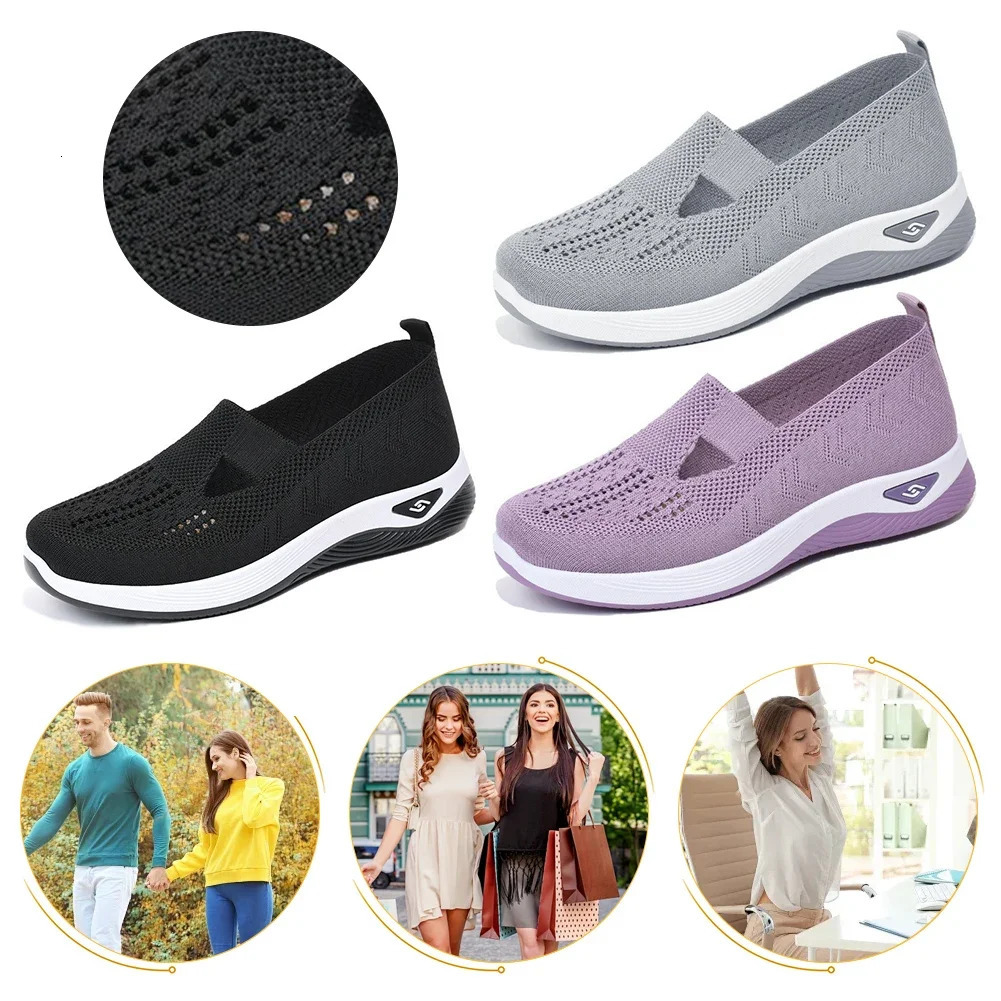 Breathable barefoot shoes comfortable genuine shoes anti slip walking sports shoes with arch support suitable for women 241024