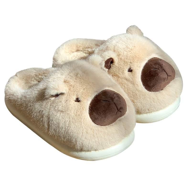 Cozy 2024 Cotton Slippers: Veet Indoor Cartoon Animal Slippers for Women 233b
