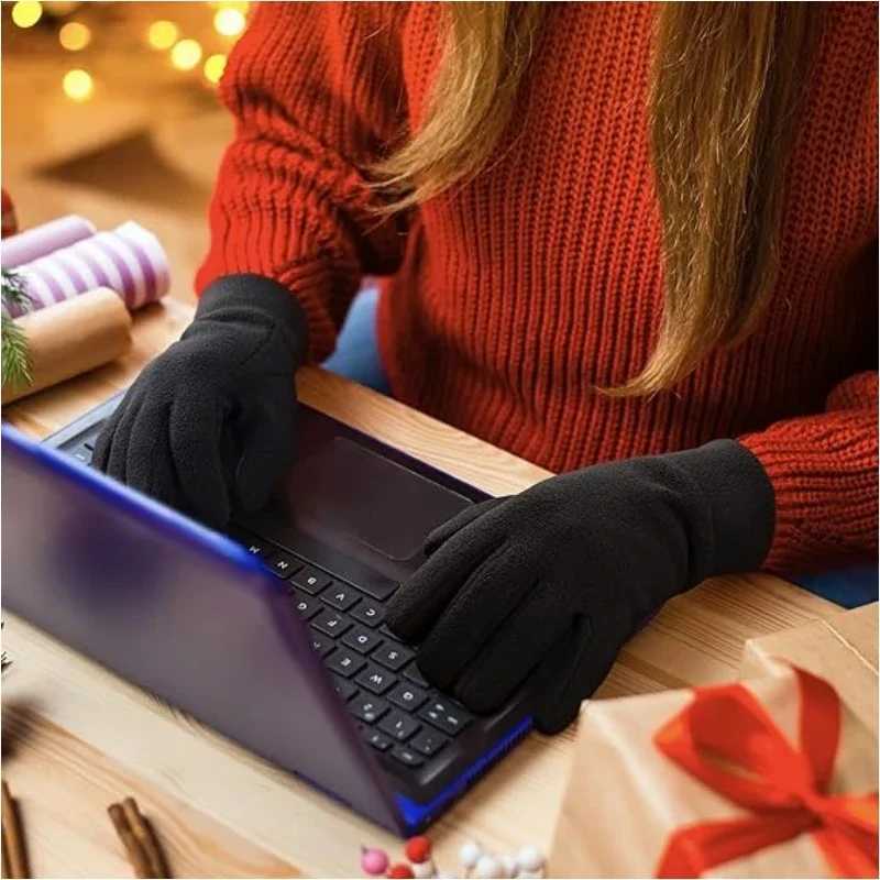 Warm Winter Gs Polar Wool Touchscreen Womens Hot Gs Running Hiking Outdoor Sports Cycling Gs W241026