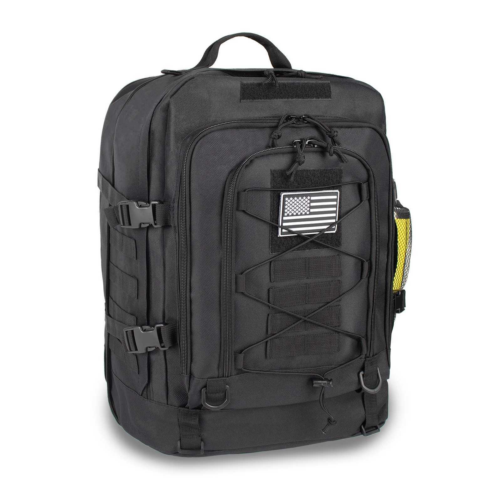 Expandable 64-40L Tactical Backpack Extra Large Capacity Rucksack Army Military For Men Women 3 Day Assault Pack Molle Bag ForXJ241026