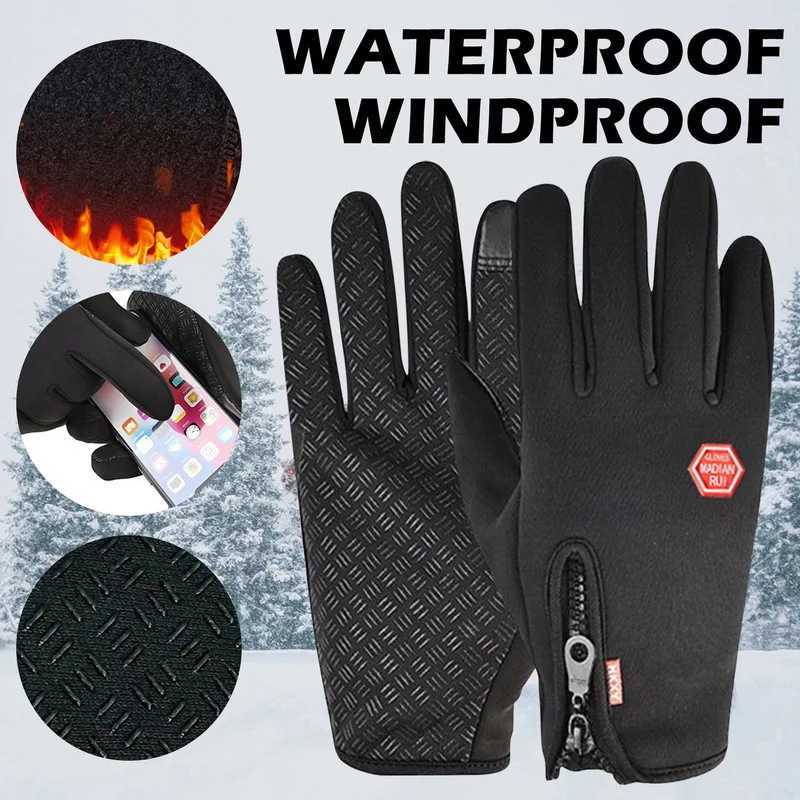 New winter Gs mens touch screen warm outdoor cycling riding motorcycle Gs windproof anti-skid Gs W241026