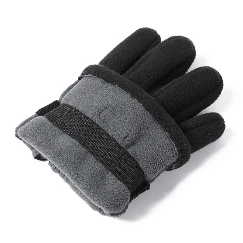 Winter mens Gs polar wool thick womens cycling sports driving waterproof anti slip touch screen motorcycle Gs W241026