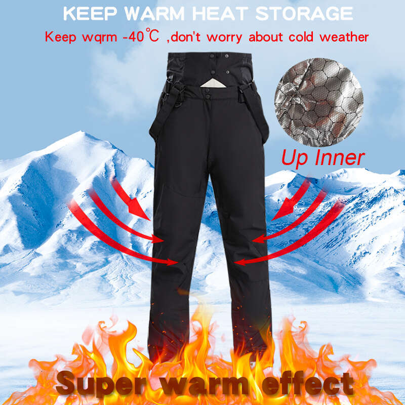 Winter Men Ski Suit Snow Jacket And Pants For Men's Warm Waterproof Windproof Skiing And Snowboarding Suits Male Down Coat