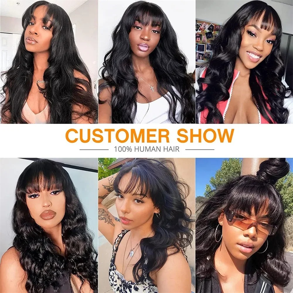 30 40 Inch Front 200 Density 13x6 HD Transparent Body Wave Lace Frontal Human Hair Wig PrePlucked Glueless For Women