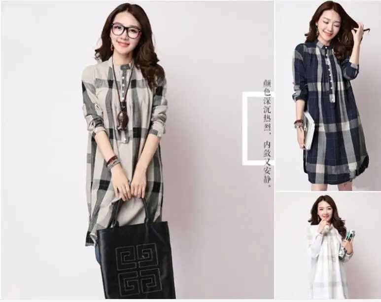New sewing loose casual pregnant womens dress autumn and winter pregnant womens clothing plus size pregnant womens clothing W241026