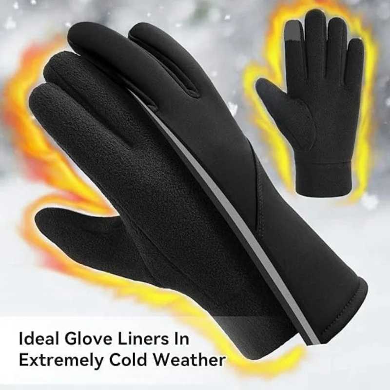 Warm Winter Gs Polar Wool Touchscreen Womens Hot Gs Running Hiking Outdoor Sports Cycling Gs W241026