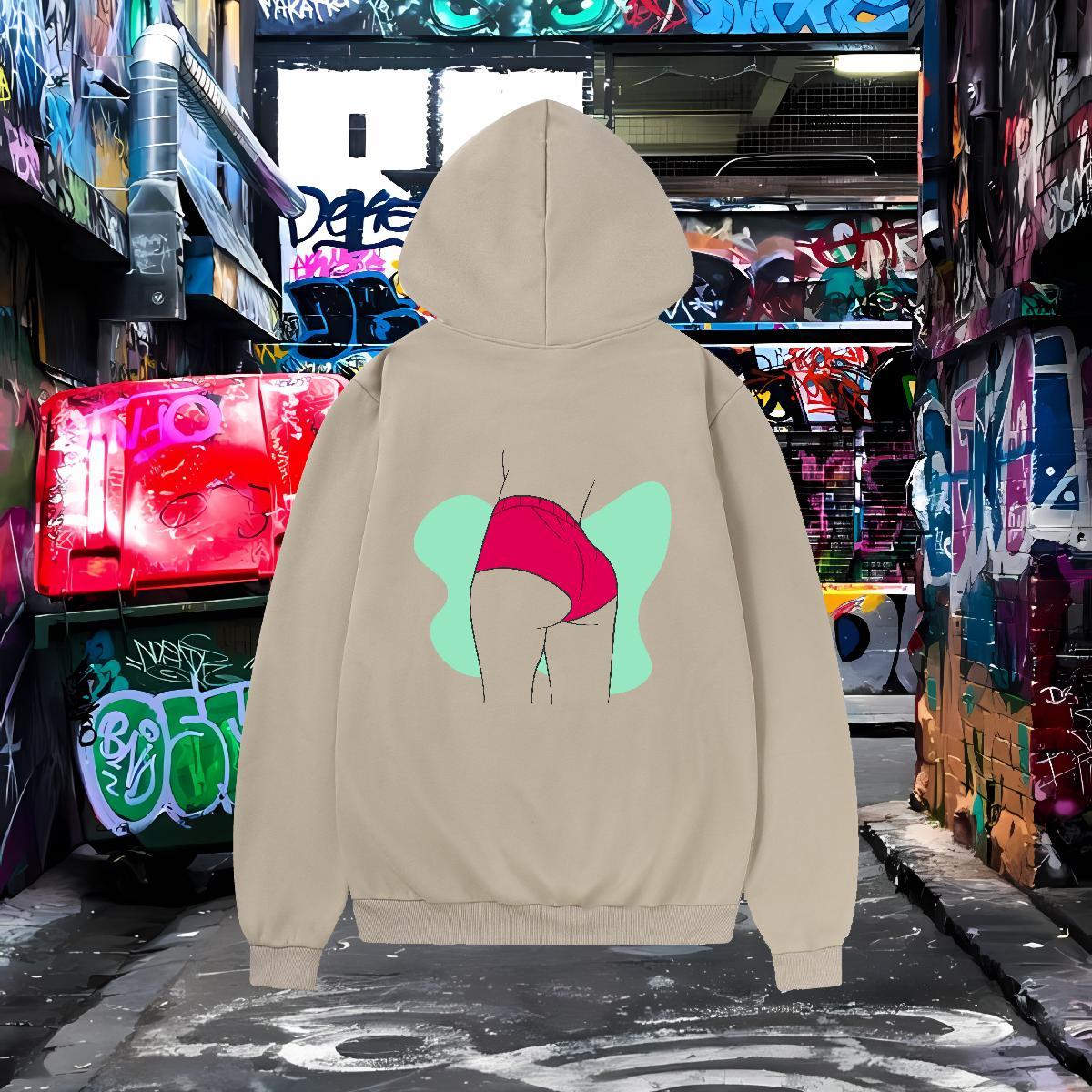 2024 Designer Hoodie Hooded Collar Breathable Popular Couples Hoodie Custom Printing Top Hoodie Street wear Hip Hop Thick Fleece