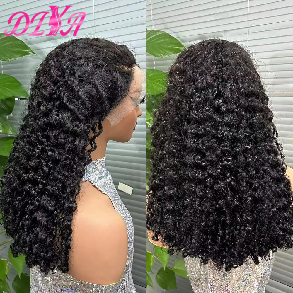 12A Double Drawn Highlight 4/30 Piano Color Burmese Bob for Women 250% Density Curly Remy Human Hair Wigs