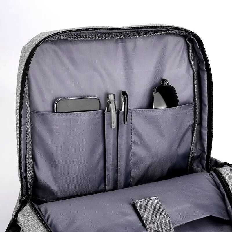 Business Laptop Backpack Large Capacity Multifunctional Usb Charging Waterproof Film Backbag Casual Shoulder Bag For MenXJ241026