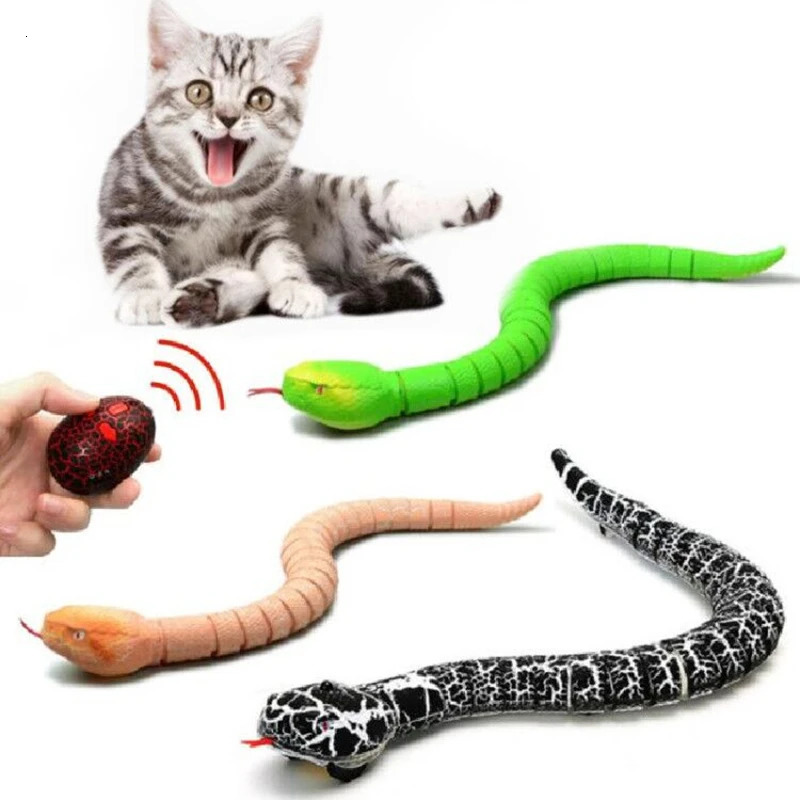 Halloween RC Snake Remote Control Animal Insect Toy Kit for Child Kids Adults Cockroach Spider Ant Prank Jokes for Boys Pet Cat 241025