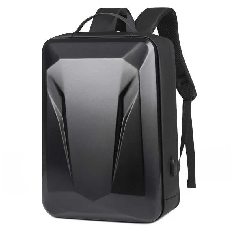 Mens New E-Sports Hard Shell Backpack 15.6 /18 Inch Anti-theft Lock Waterproof Game Laptop Male Business Cool Travel BackpackXJ241026