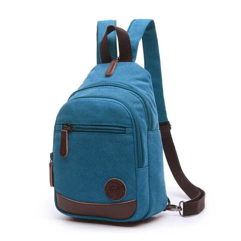 AUGUR 2023 New fi mens vintage canvas backpack school bag travel large capacity laptop backpacks bagsXJ241026