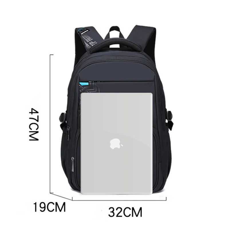 Famous Brand BAIJIAWEI Schoolbags Waterproof Nylon School Backpack For Teenage boys Large-capacity Oxford Backpacks School BagsXJ241026