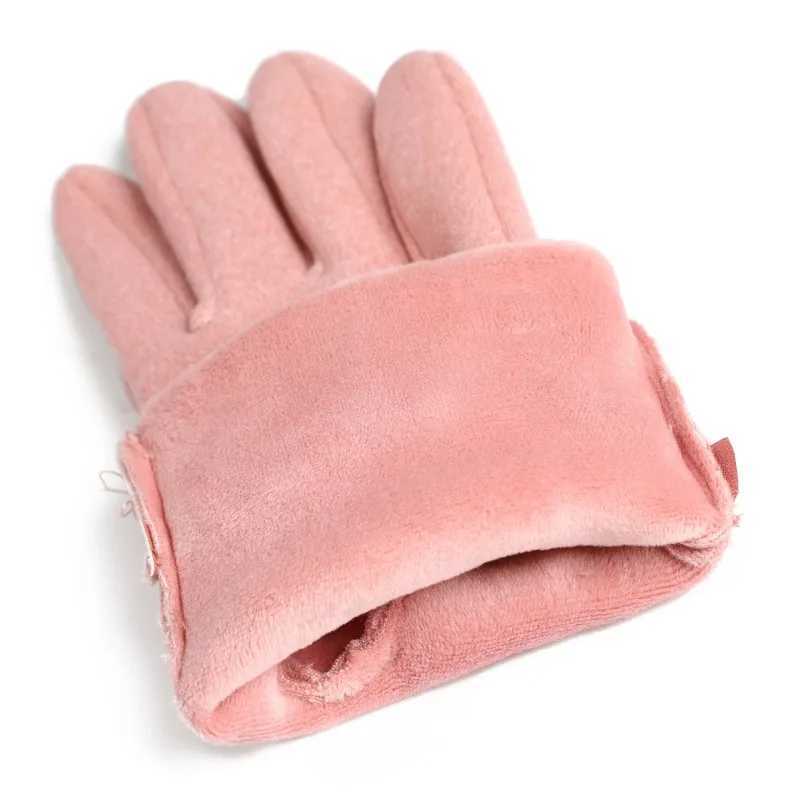 New Fashion Winter Gs Warm Touch Screen Riding Windproof Indoor Plush Warm Grasp Velvet Gs Womens Outdoor Gs W241026