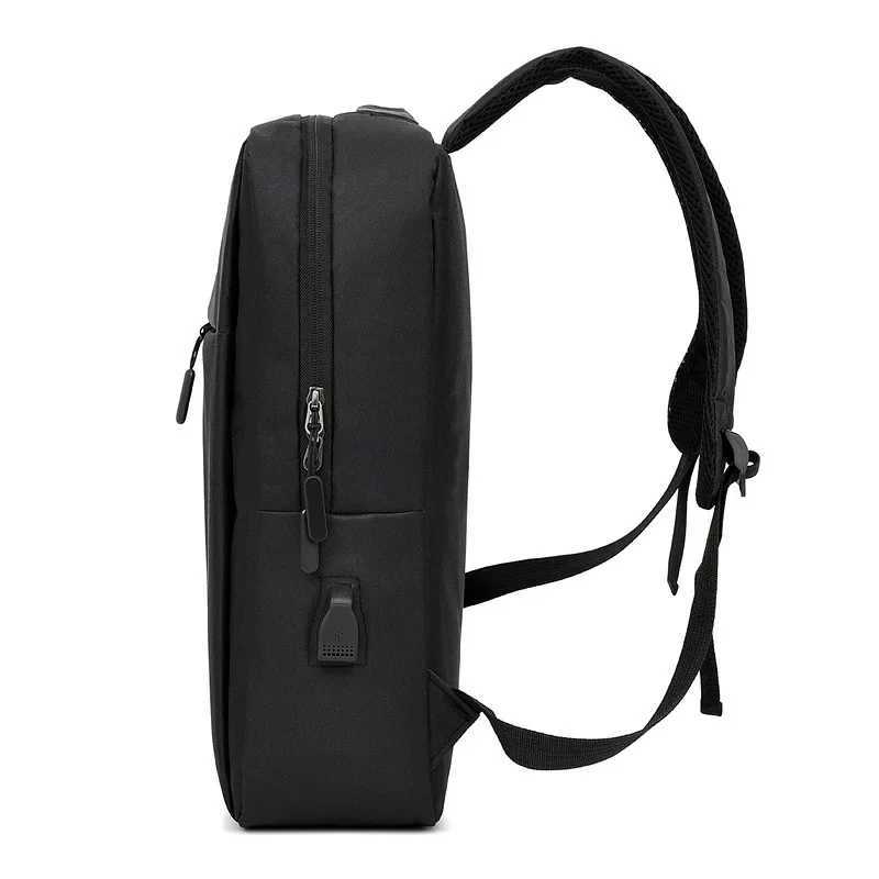 Student schoolbag computer bag 15.5 inch usb casual charging business backpackXJ241026