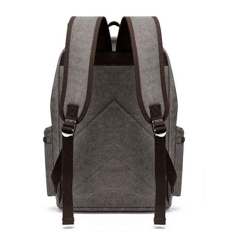 NEW Mens Backpack Vintage Canvas Backpack School Bag Mens Travel Bags Large Capacity Backpack Laptop Backpack Bag High QualitXJ241026