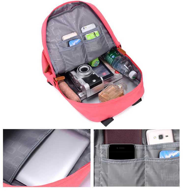 Casual Business Men Computer Backpack Light 15 inch Laptop Bag 2023 Waterproof Oxford cloth Lady Anti-theft Travel Backpack GrayXJ241026