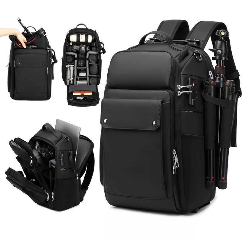 Multi-purpose photography backpack waterproof professional camera bag 17-inch laptop backpack SLR UAV suitcase large capacityXJ241026