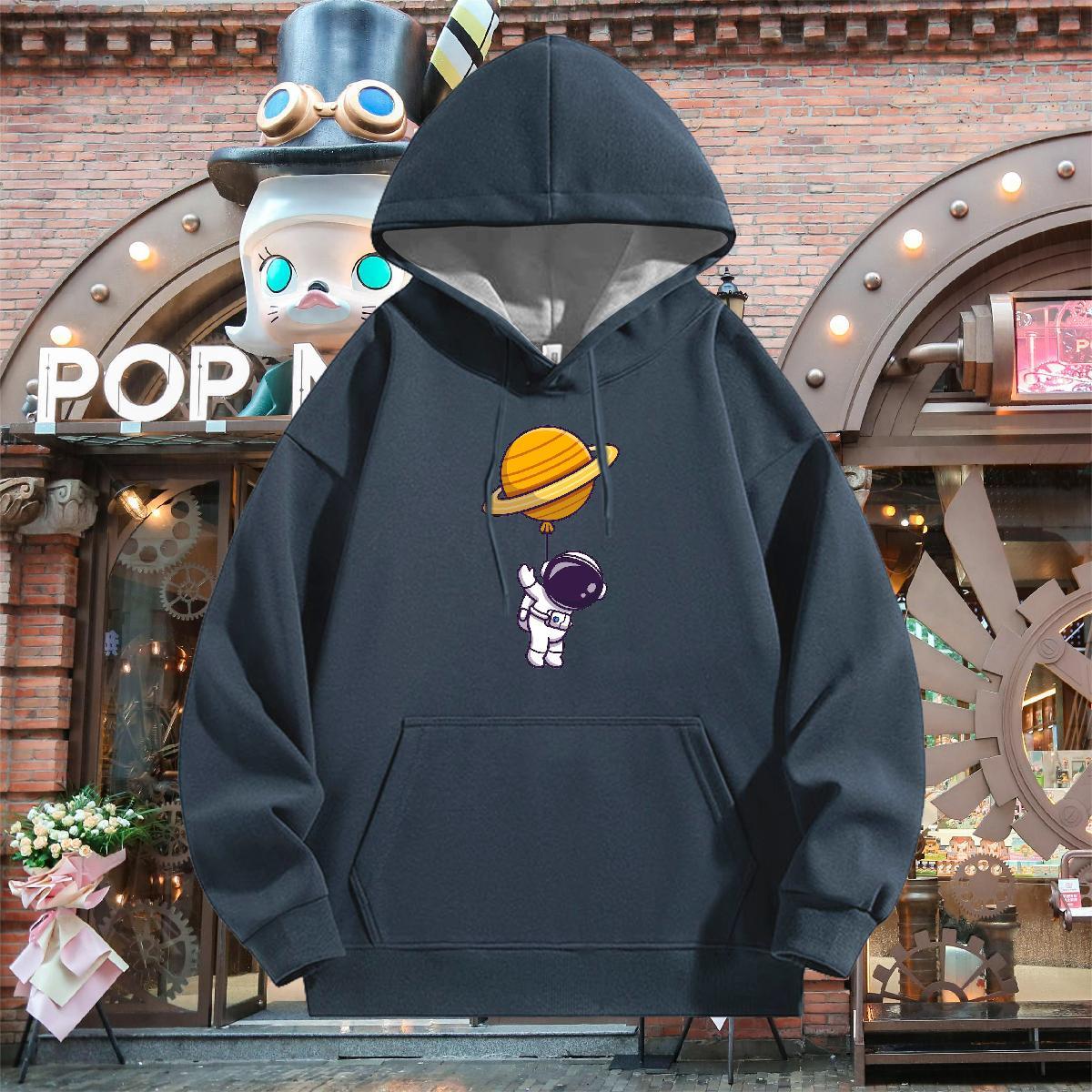 Fashion Men's Hooded Sweatshirt Breathable Long Sleeve Brand Men Tops Hoodie Plus Size Custom Top Hoodie Casual Daily Wear Thick Fleece