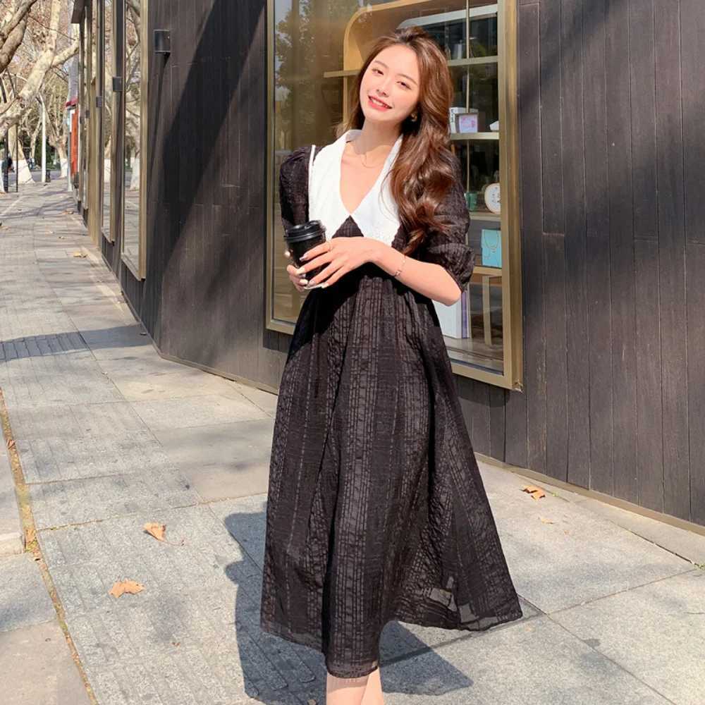 Fashionable new casual maternity clothing maternity clothing short sleeved tight fitting dress sexy solid dress W241026