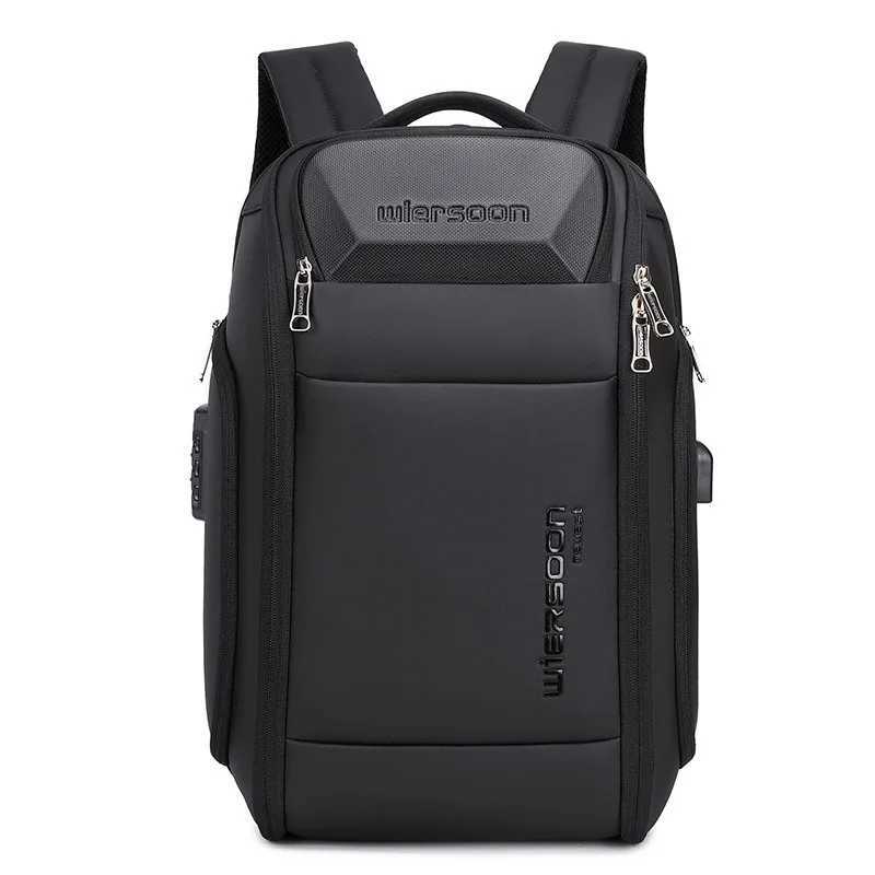 New High-end Business Backpack Waterproof Backpack Large Capacity Business Trip Multifunctial Password Anti-theft Laptop BagXJ241026
