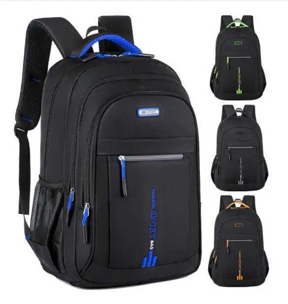 Mens Backpacks Oxford Waterproof Rucksack Business Computer Bag Casual Travel Backpacks Senior High School Student Schoolbag XJ241026