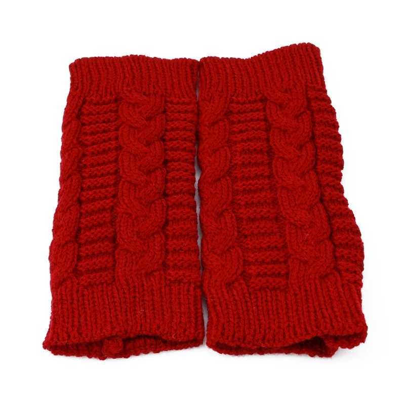 Womens Knitted Embroidery G Student Autumn Cold proof Fashion Warm Soil Finger G Accory W241026
