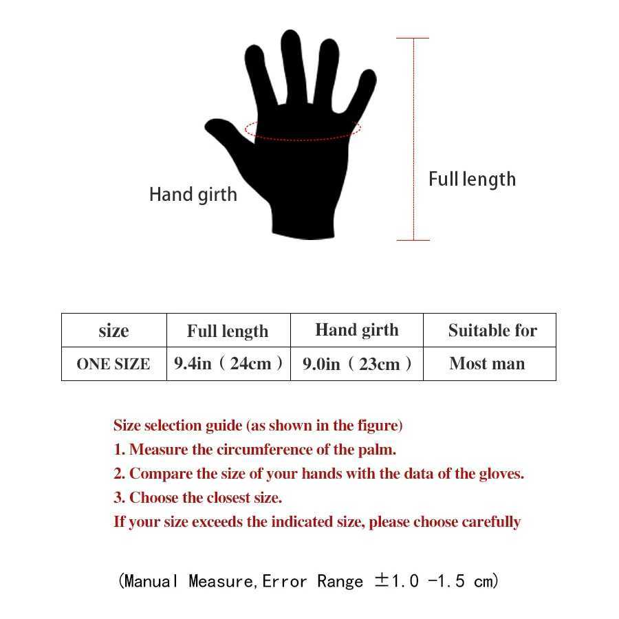 Winter Gs are suitable for men women touch screens warm outdoor bicycles motorcycle driving cold Gs windproof and anti-skid Gs W241026