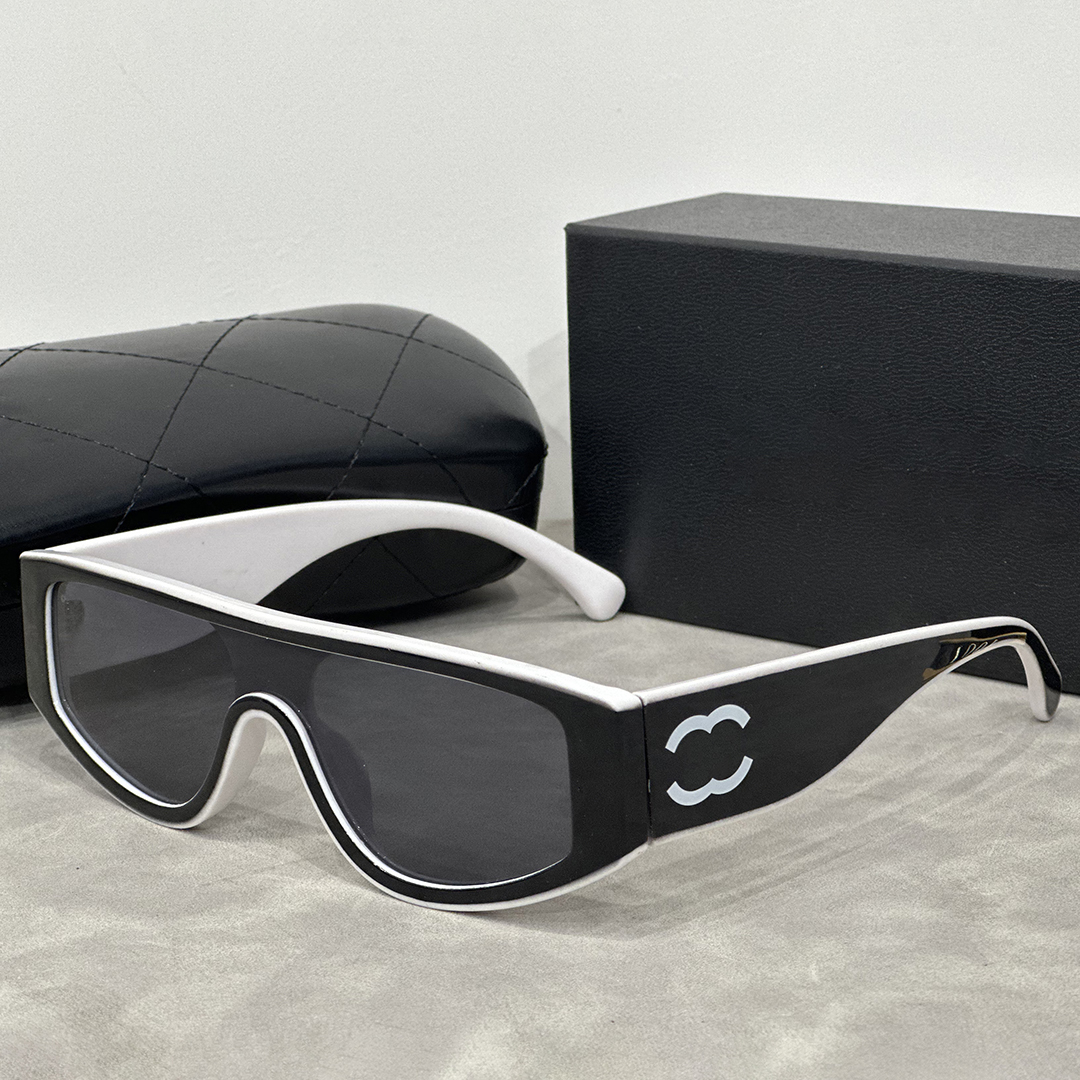 Designer for women fashion black and white colorblocking cat eye sunglasses men beach UV protection polarized premium gifts