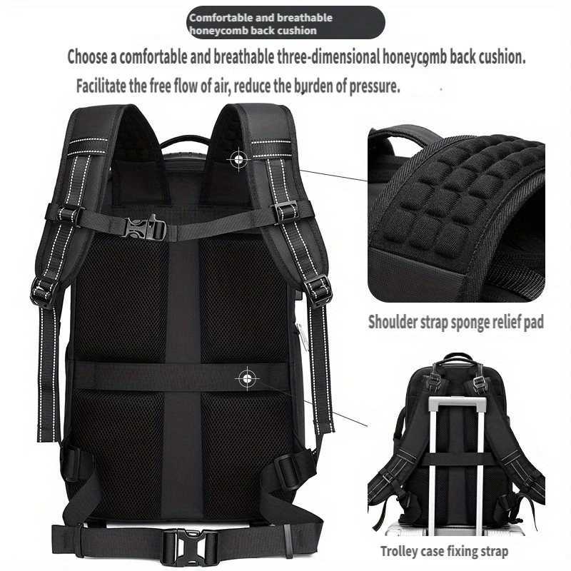 Multi-purpose photography backpack waterproof professional camera bag 17-inch laptop backpack SLR UAV suitcase large capacityXJ241026