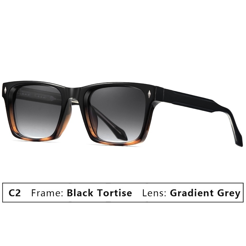 Retro Square Sunglasses Men Women Cool Steampunk Thick Sun Glasses Vintage Fashion for Men y2k Cyberpunk Futuristic Personalized Shades UV400 Rivets S