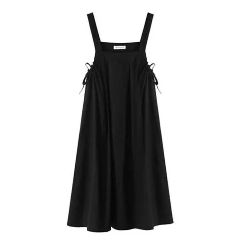 New loose dress fashionable and casual womens belt dress W241026