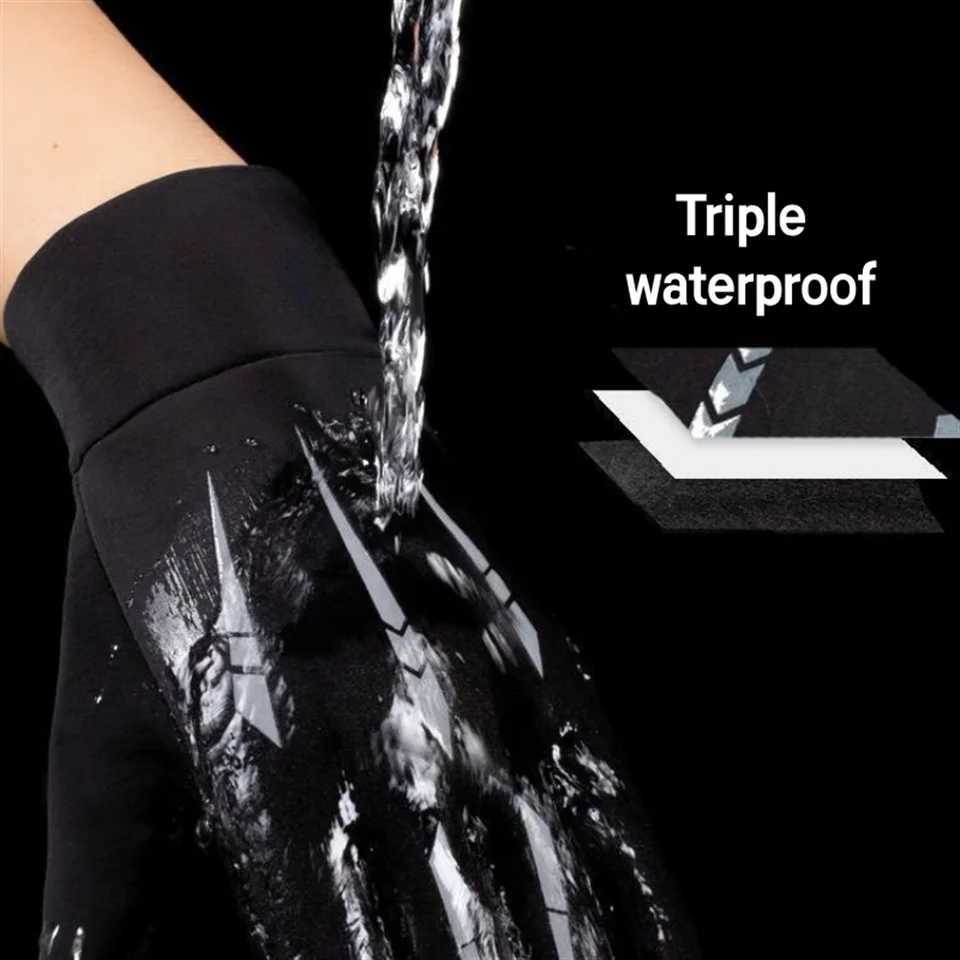 Neutral autumn and winter style windproof and waterproof thick touch screen driver outdoor Gs W241026