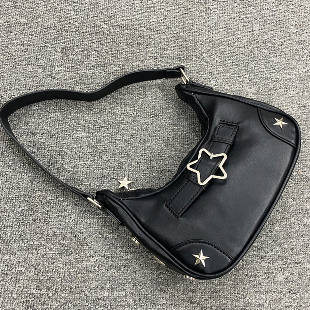 2024 Designer Women's Handbag Zipper Handbag Soft PU Leather Retro Single Shoulder Girl Fashion Trend Women's Underarm Bag