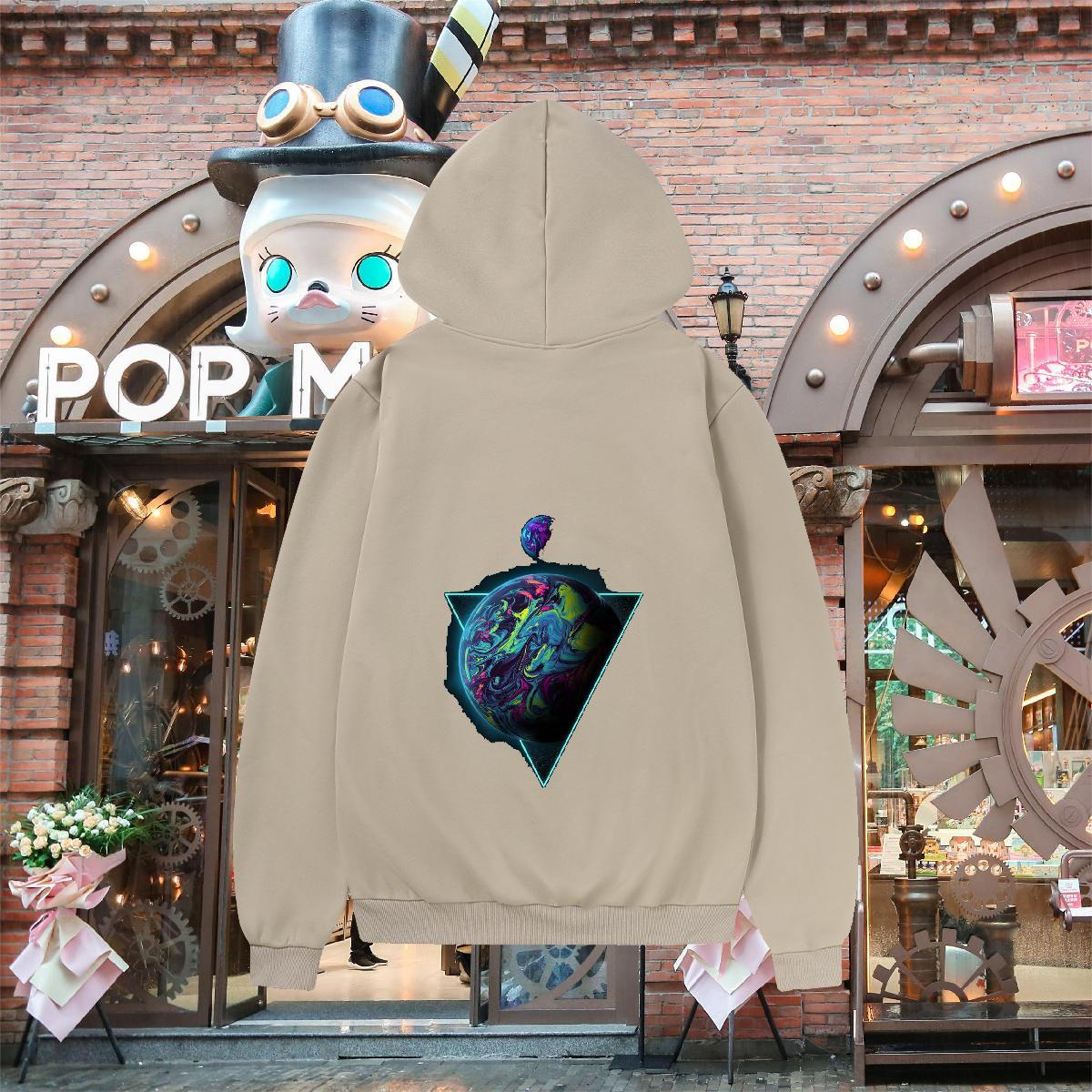 2024 Autumn Winter Men's Hooded Sweatshirt Long Sleeve Soft Popular Hoodie Pullover Oversized 3XL Tops Hoodie Y2K Cotton 350g