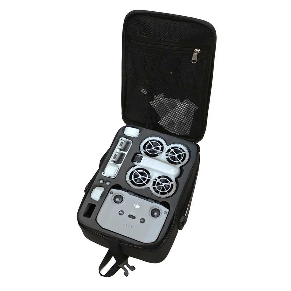 Waterproof Shockproof Backpack for DJI Neo Portable Drone Storage Bag Carry Case Contain Drone Remote Controller Batteries ..XJ241026