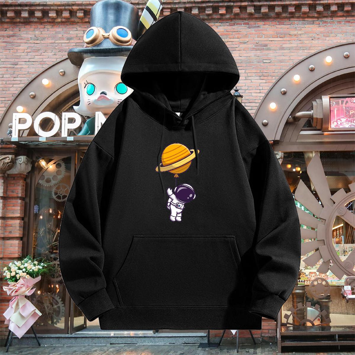 Fashion Men's Hooded Sweatshirt Breathable Long Sleeve Brand Men Tops Hoodie Plus Size Custom Top Hoodie Casual Daily Wear Thick Fleece