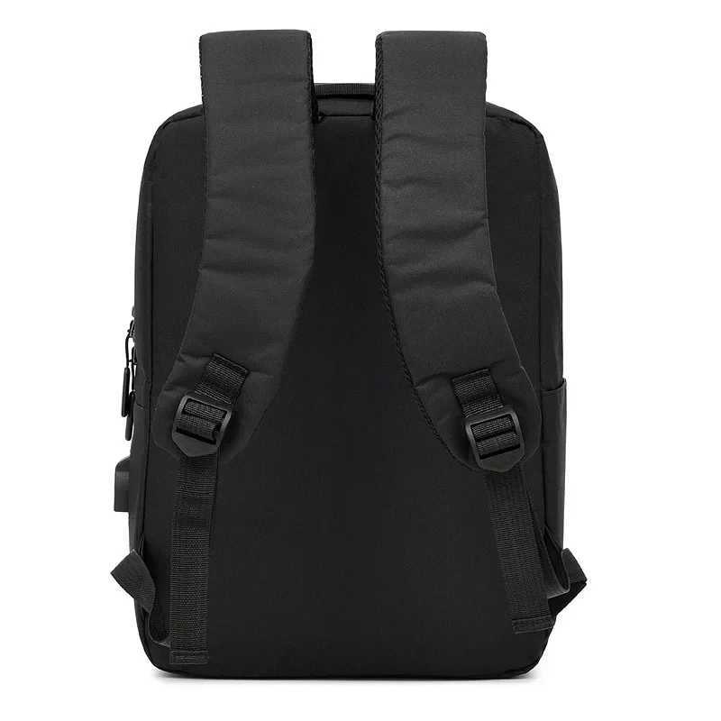 Student schoolbag computer bag 15.5 inch usb casual charging business backpackXJ241026