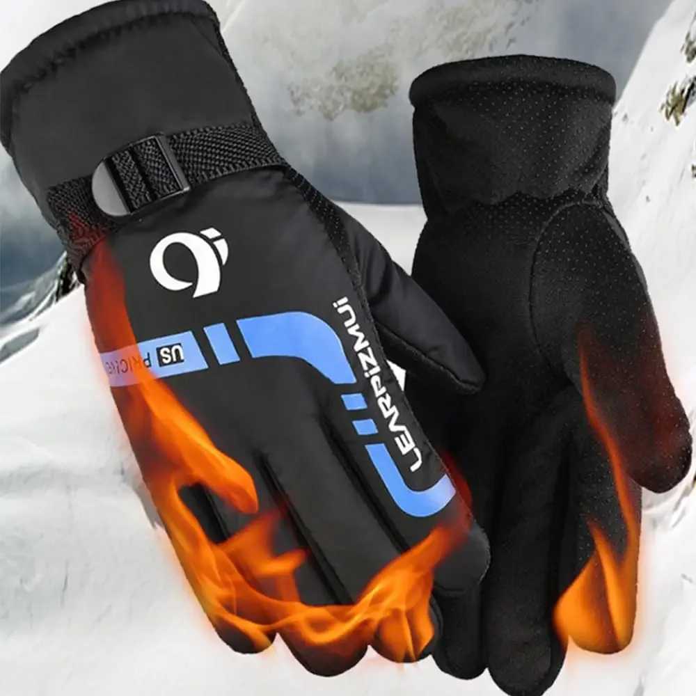 Winter Cycling Gs Mens Outdoor Waterproof Skiing Hiking Bike Warm Gloves Gs Neutral Hot Sports Gs W241026