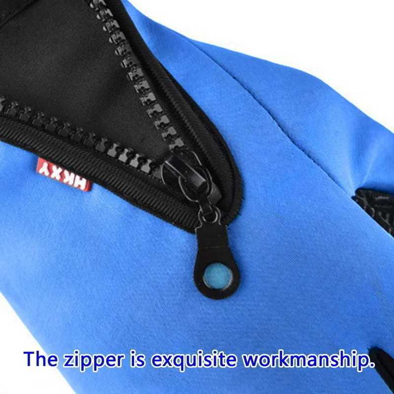 Winter Warm Gs Mens Waterproof Windproof Cold Gs Skiing Board Motorcycle Driving Warm Touchscreen Zipper G W241026