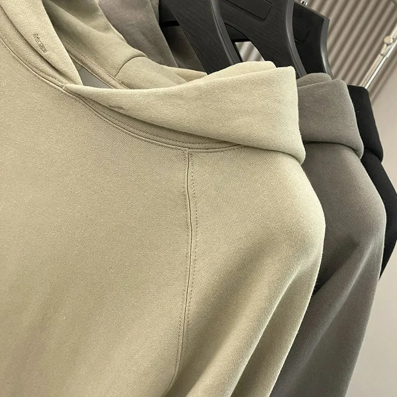 Custom DIY Hooded Sets Fashion Type 2 Piece Suit Thick fleece Jogging Oversized Tracksuit HoodiePants Streetwear 241025