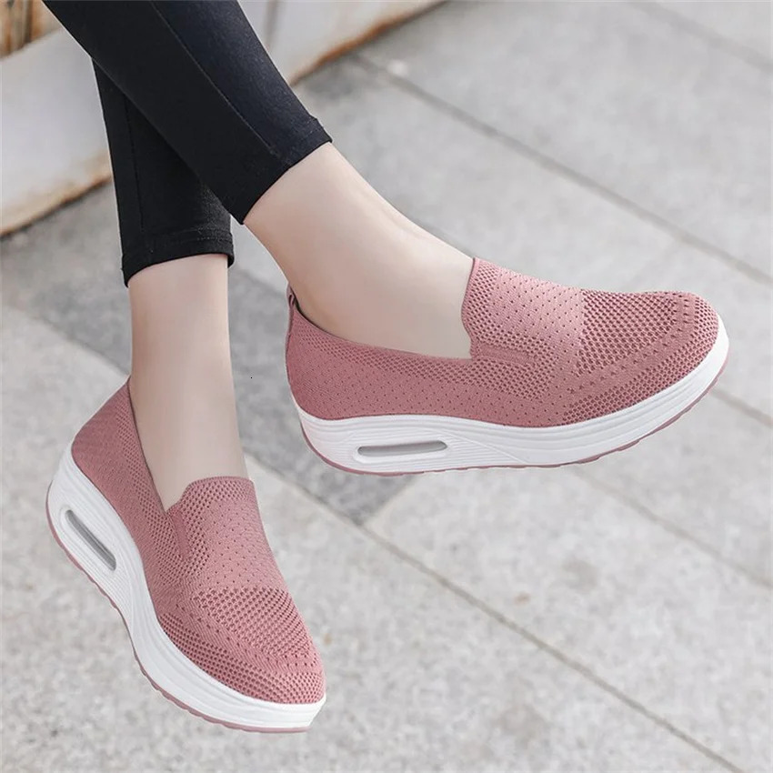 Womens shoes increase comfort flat shoes womens flight suit breathable casual shoes womens hollow shoes 241024
