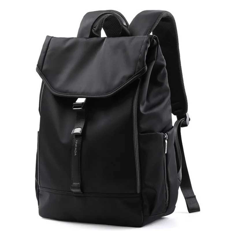 Casual Mens Backpack Wear-resistant Waterproof Material Multi-function Large-capacity Design Fashion Outdoor Travel Student BagXJ241026