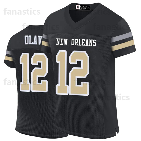 Stitched 4 Derek Carr Football Jerseys Mens/Youth Chris Olave 80 Jarvis Landry 32 Tyrann Mathieu Football 41 Alvin Kamara 2 Jameis Winston