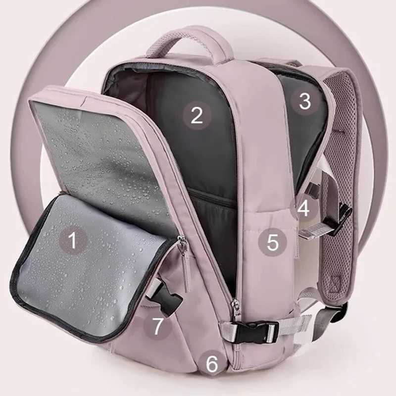 Women Travel Backpack Carry Backpack Waterproof Laptop Business Travel Bag Mommy Travel Backpack Female BackpacksXJ241026