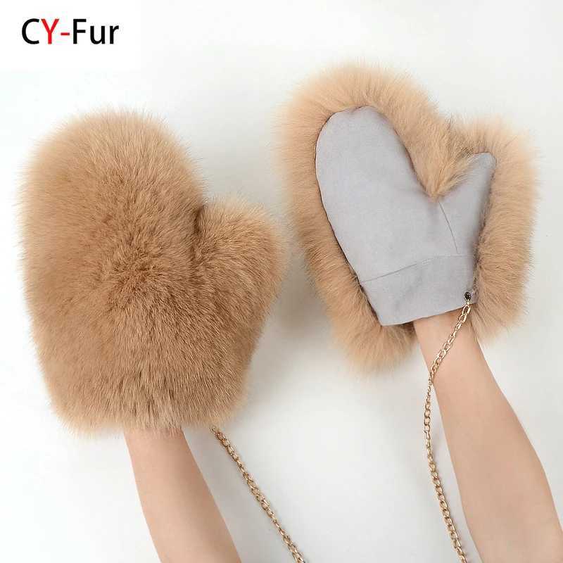 New Winter Womens Natural Genuine Leather G Warm% Genuine Leather Gloves for Girls Fashion Luxury Genuine Leather G W241026
