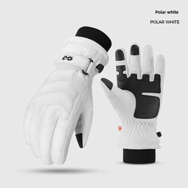 New autumn and winter skiing Gs mens and womens outdoor sports velvet waterproof anti slip warm motorcycle riding Gs W241026