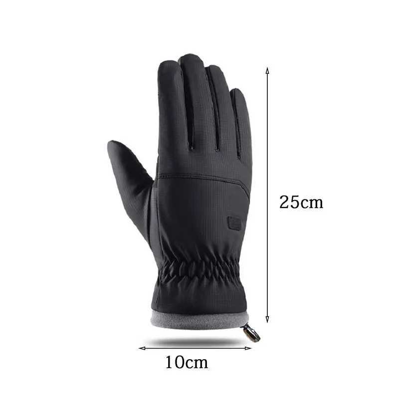 Winter -20 degree anti cold skiing Gs Mens windproof waterproof and warm Gs Touch screen anti slip soft fluff Gs W241026