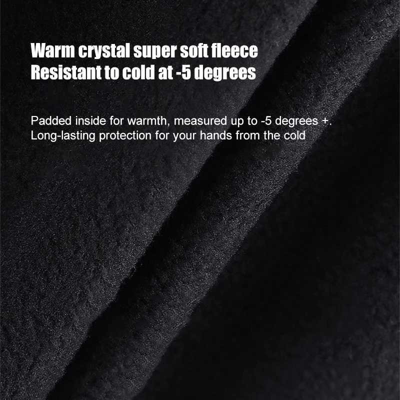 Waterproof Winter Gs Mens Touch Screen Winter Warmth Plus Velvet Motorcycle Gs Mens Touch Cold Sports Warmth Skiing W241026