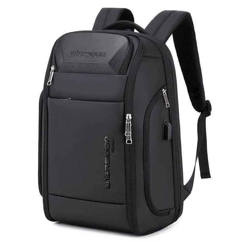 New High-end Business Backpack Waterproof Backpack Large Capacity Business Trip Multifunctial Password Anti-theft Laptop BagXJ241026